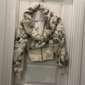 Bebe Faux Fur Jacket